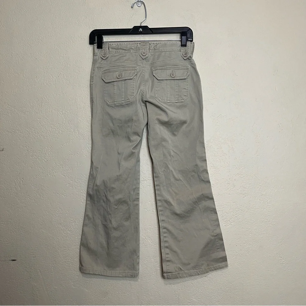 5 for $30 Old navy girl boot cut mid rise uniform pants‎ size 8-1/2